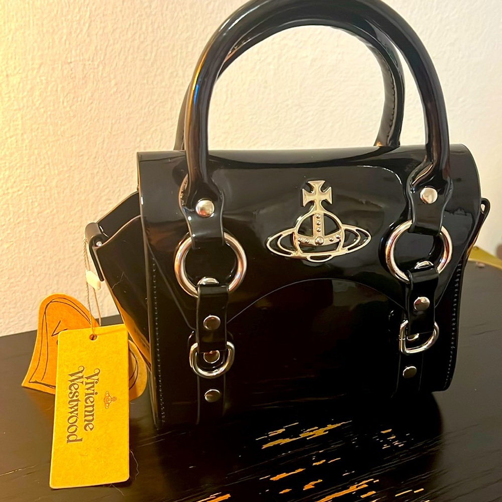 Brand new! Vivienne Westwood black handbag with tags.